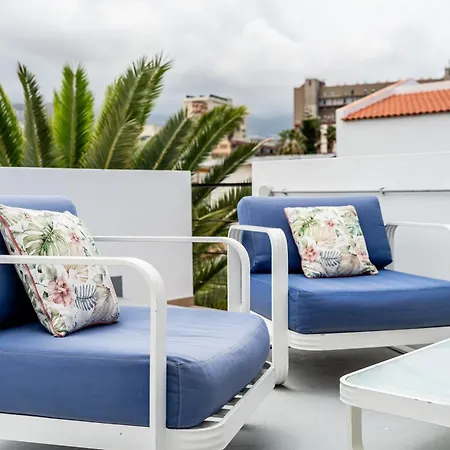 Lägenhet Splendid Penthouse With Terrace In The Center Of Puerto de la Cruz (Tenerife)
