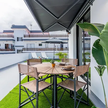 Lägenhet Splendid Penthouse With Terrace In The Center Of Puerto de la Cruz (Tenerife)