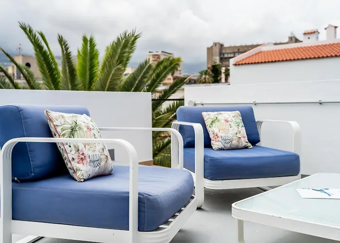 Lägenhet Splendid Penthouse With Terrace In The Center Of Puerto de la Cruz (Tenerife)