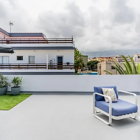 Splendid Penthouse With Terrace In The Center Of Пуэрто-де-ла-Крус